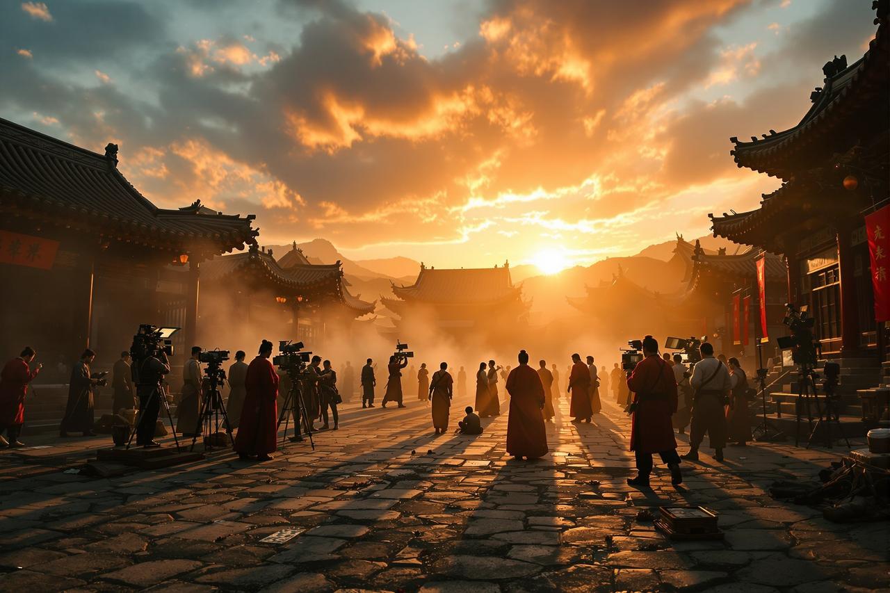 青草影视年度巨制《长河落日》正式杀青,预计暑期档上映